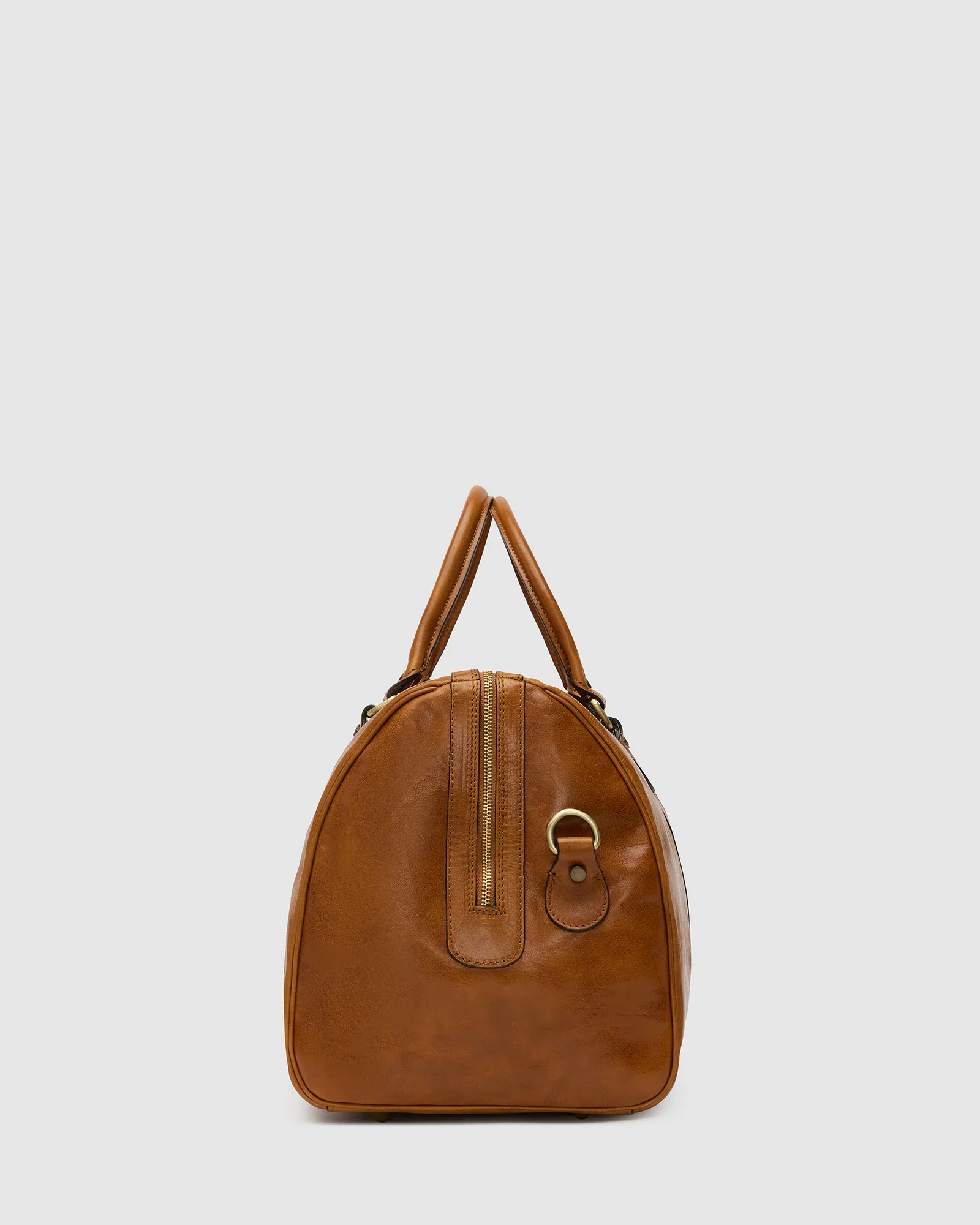Beltrami Honey - Leather Weekender Bag - Image 6