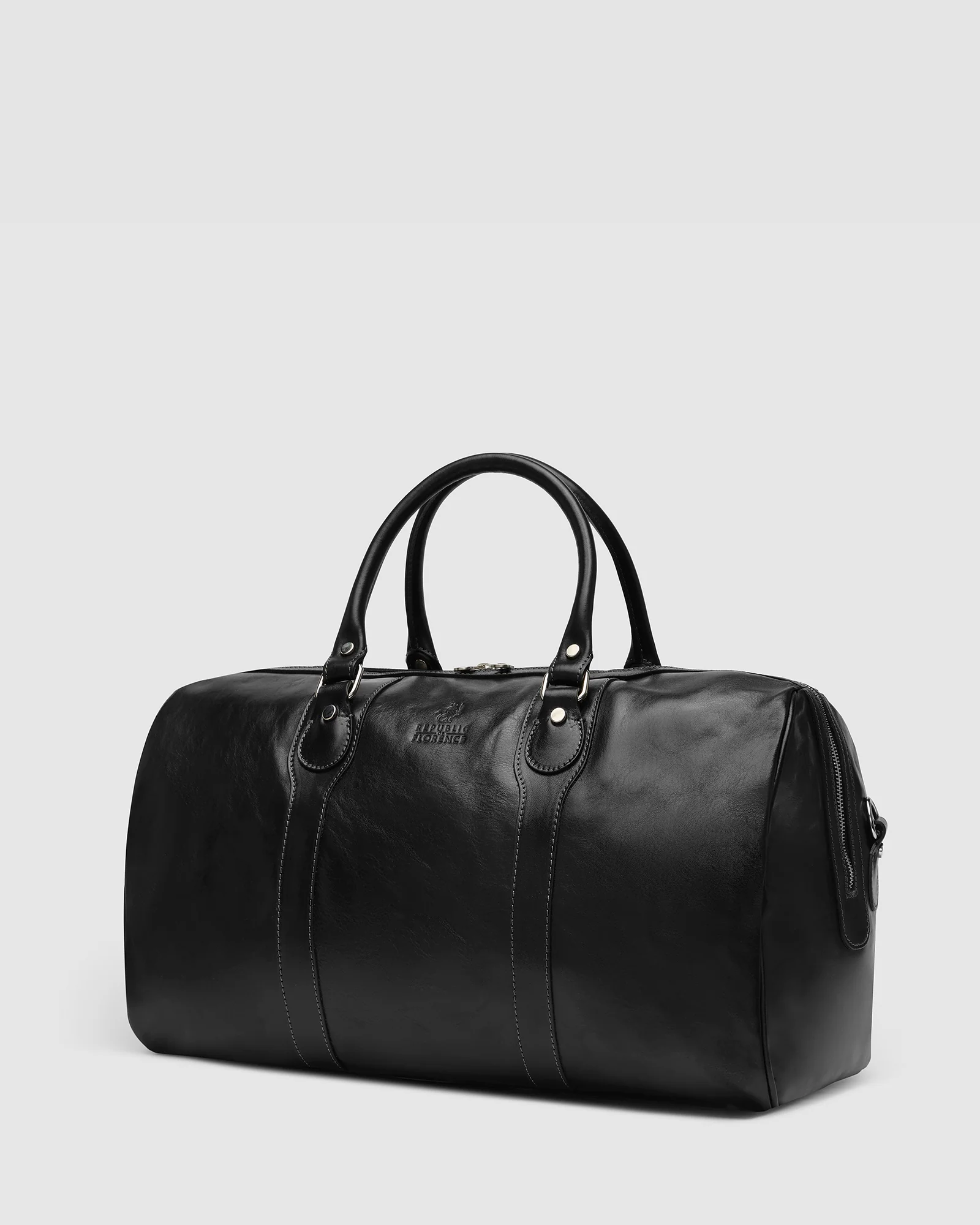 Beltrami Jet - Leather Weekender Bag - Image 5