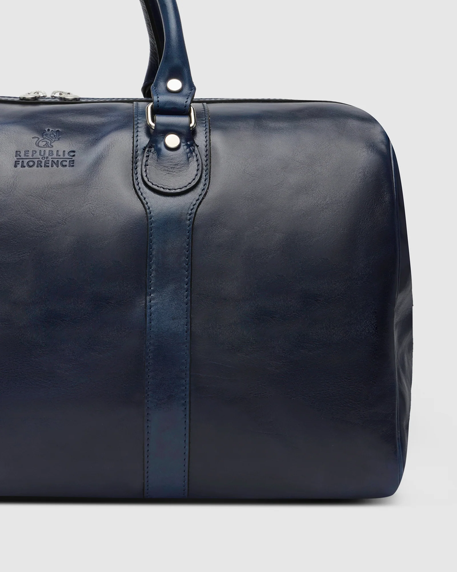 Beltrami Royal - Leather Weekender Bag - Image 4