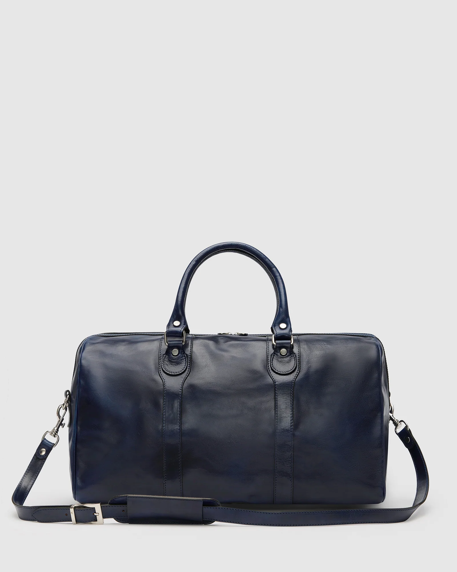 Beltrami Royal - Leather Weekender Bag - Image 7