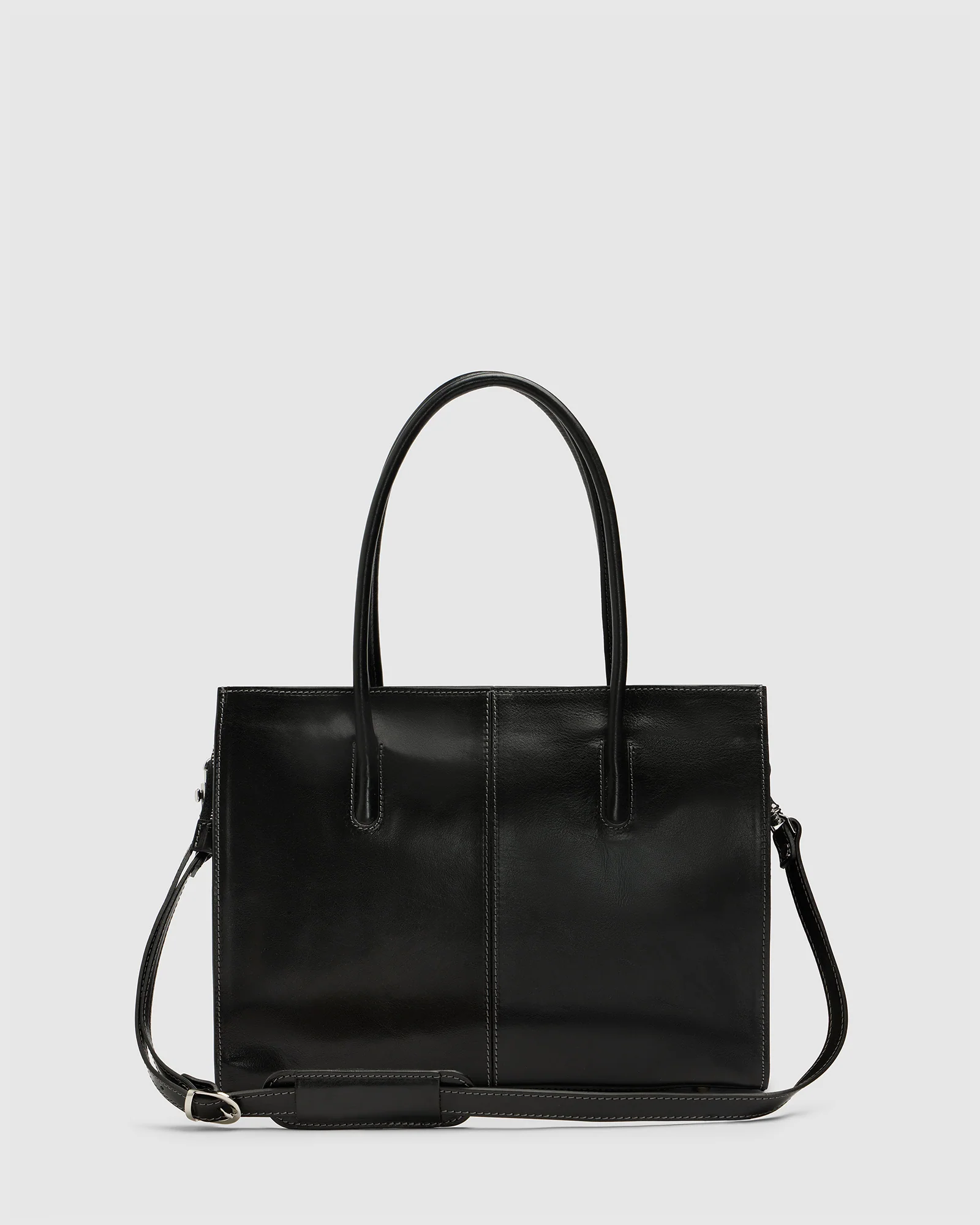 Florence Jet – Leather Work Tote - Image 7