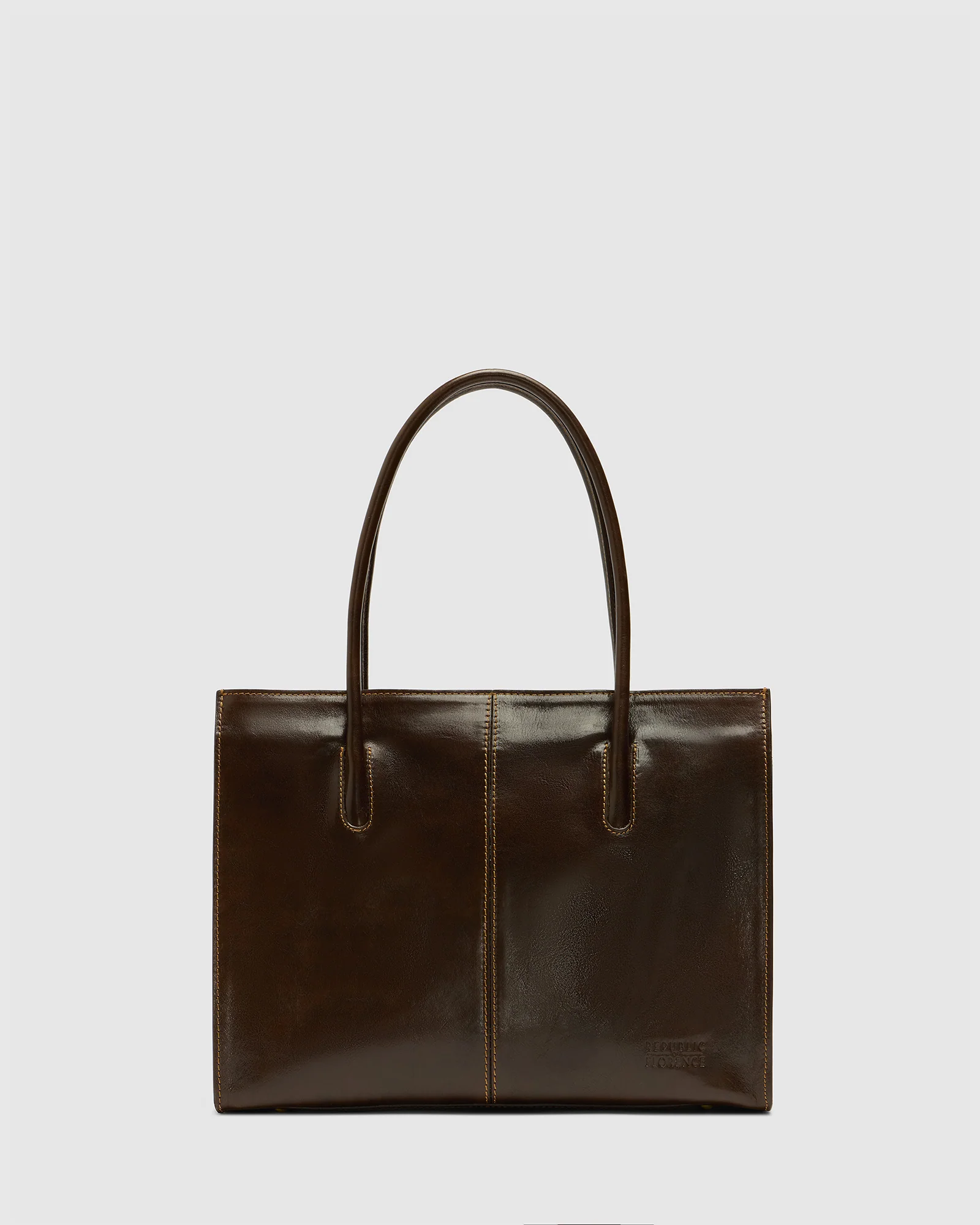 Florence Moro - Leather Work Tote - Image 6