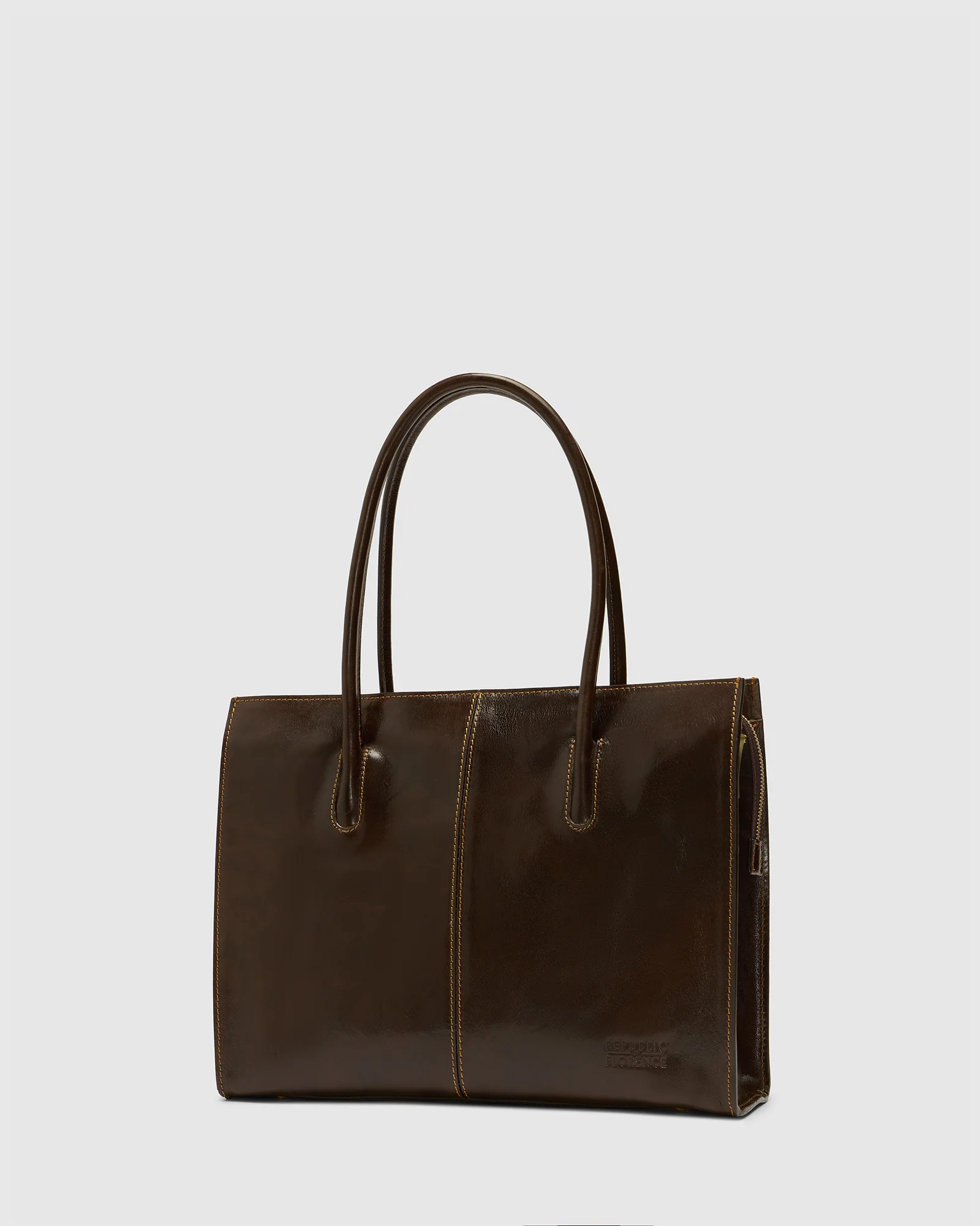 Florence Moro - Leather Work Tote - Image 7