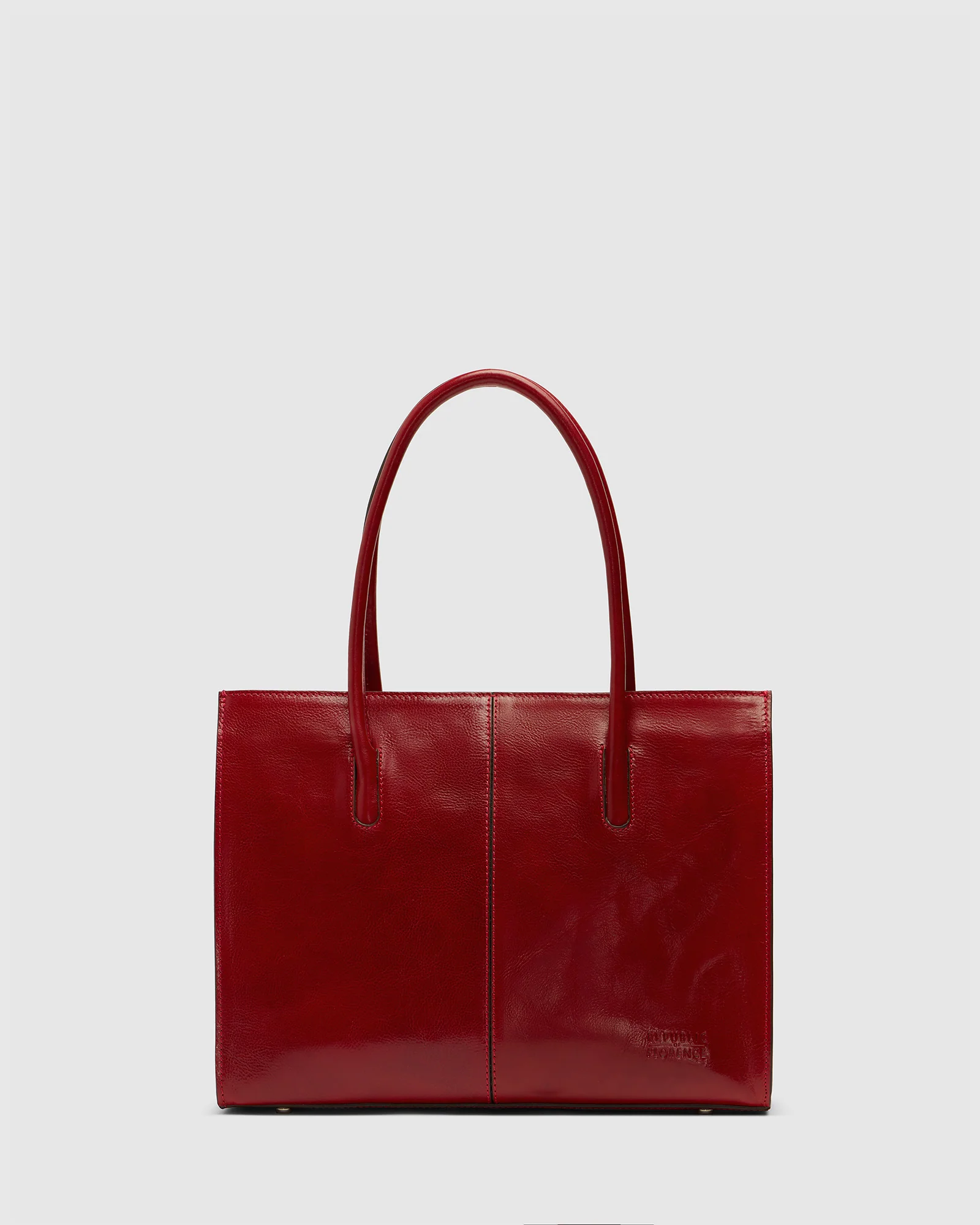 Florence Rosso - Leather Work Tote - Image 4