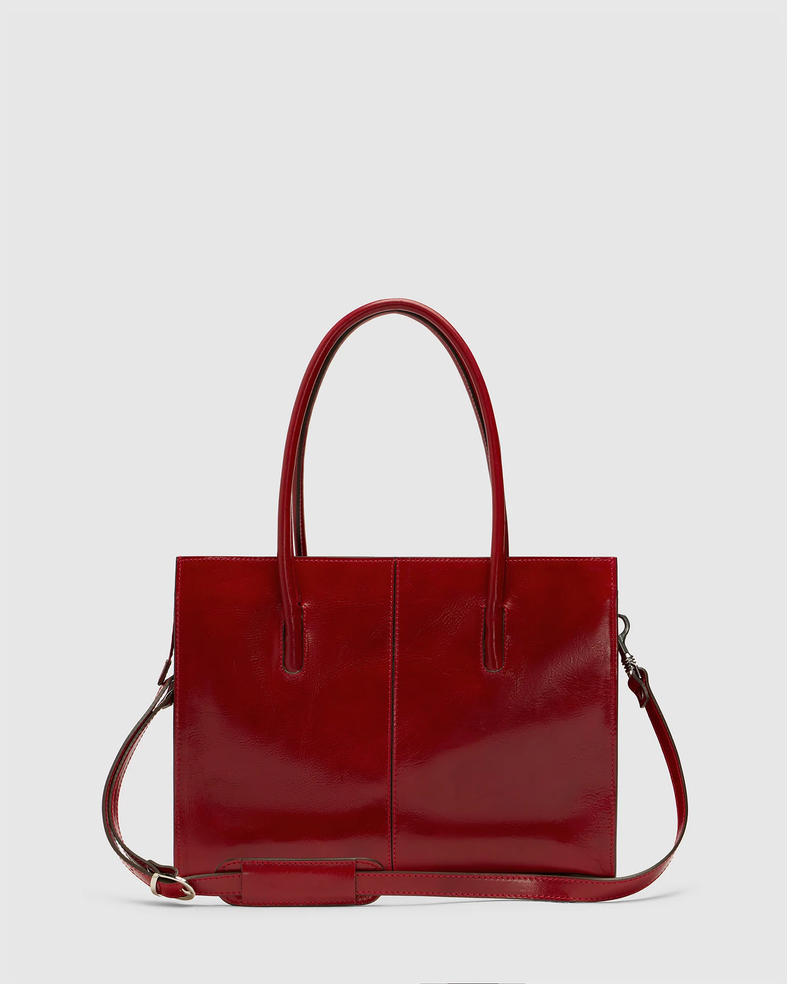 Florence Rosso - Leather Work Tote - Image 6