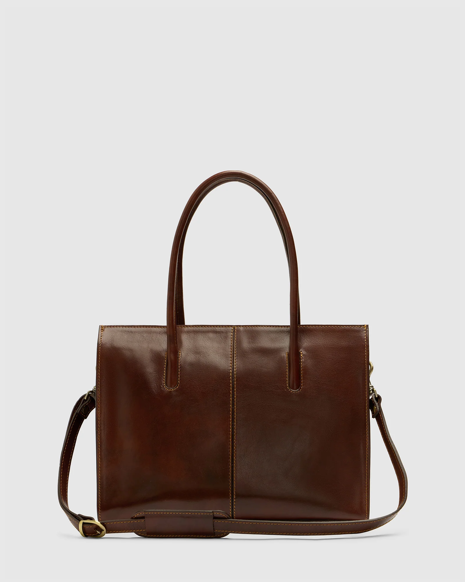 Florence Terra - Leather Work Tote - Image 7