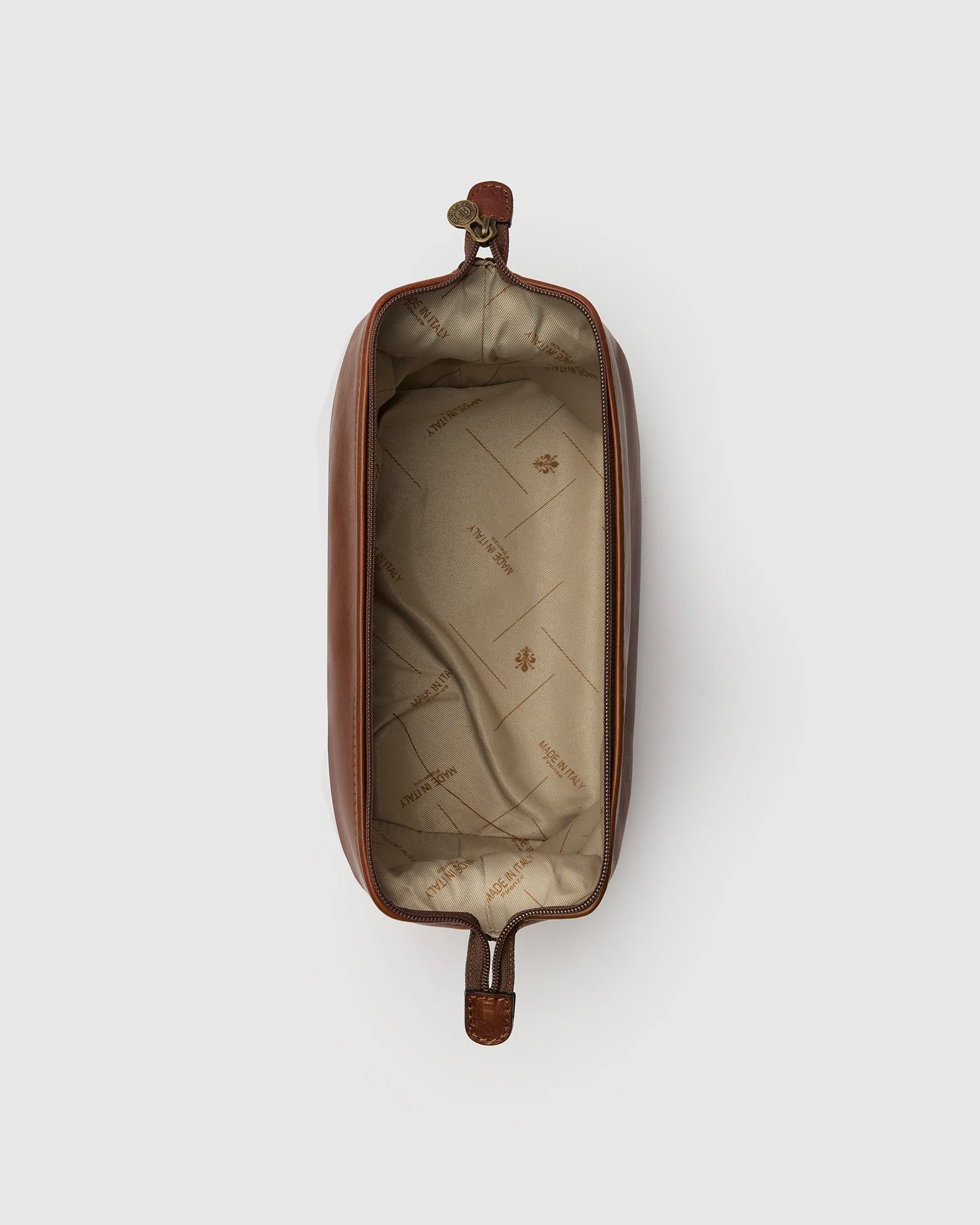 Grand Dopp Kit Earth - Leather Toiletry Bag - Image 7