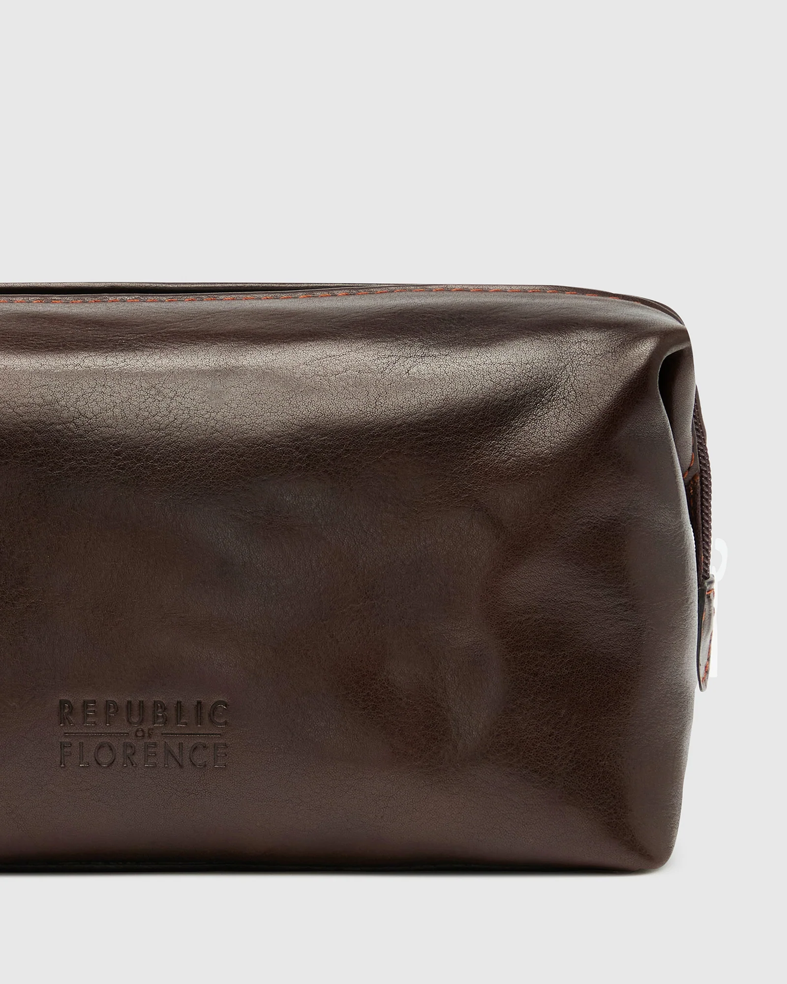Grand Dopp Kit Moro - Leather Toiletry Bag - Image 4