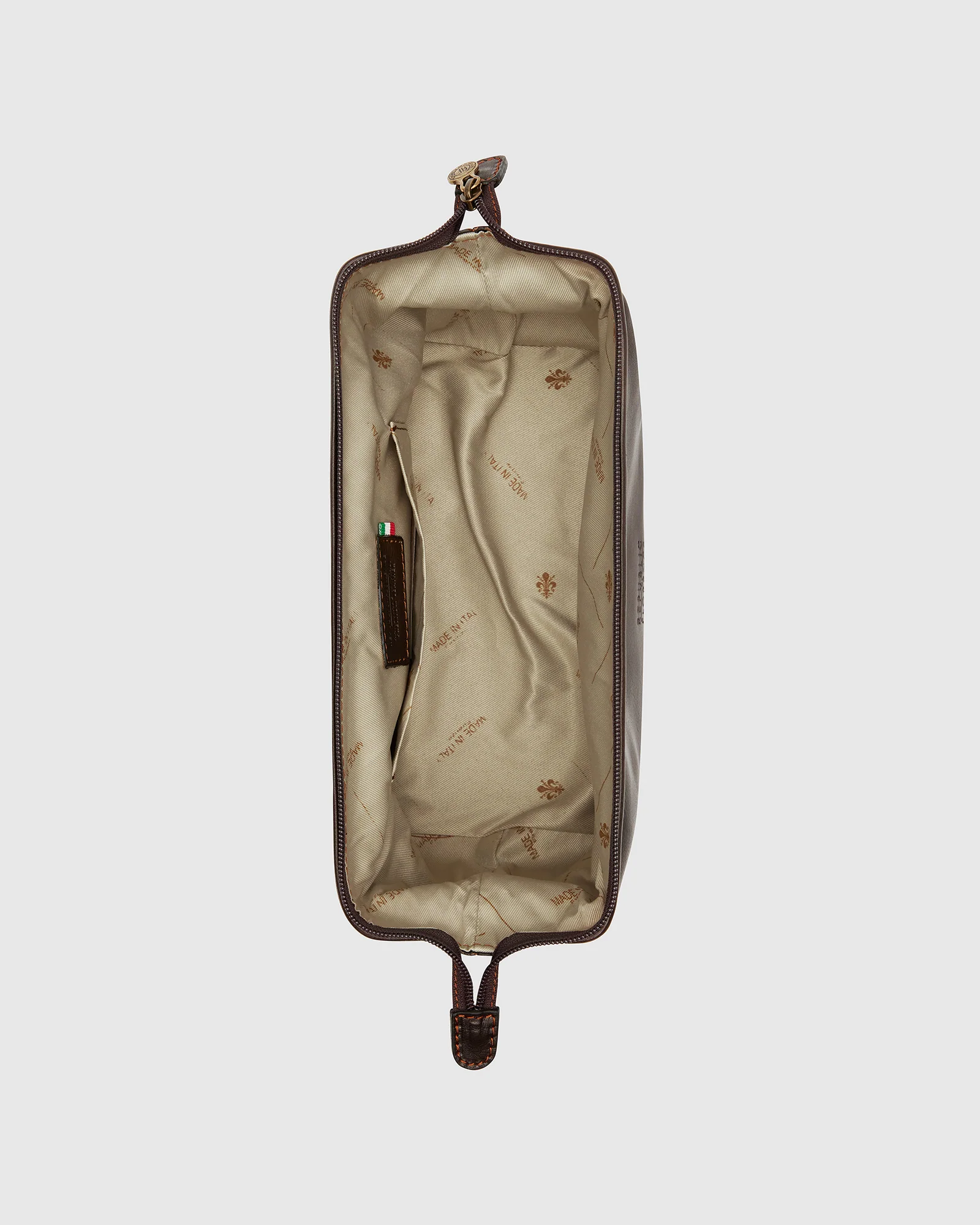 Grand Dopp Kit Moro - Leather Toiletry Bag - Image 7