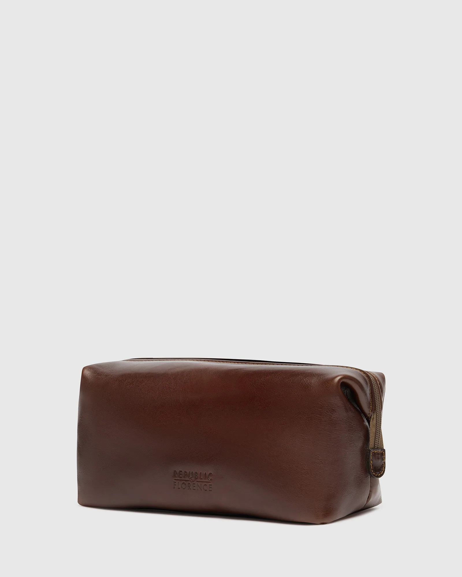 Grand Dopp Kit Terra - Leather Toiletry Bag - Image 7