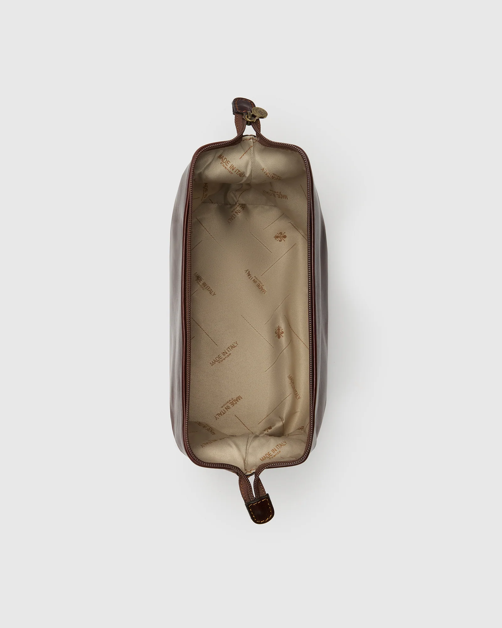 Grand Dopp Kit Terra - Leather Toiletry Bag - Image 9