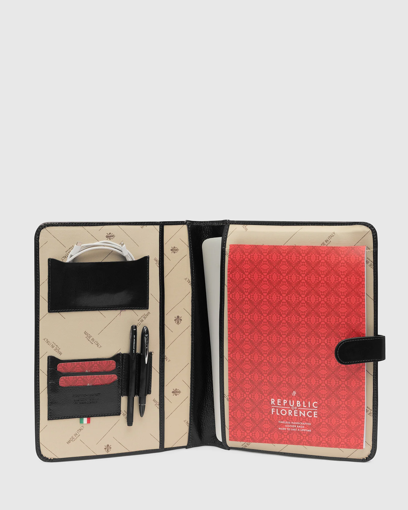 Imperial Jet - Clip-On Leather Compendium - Image 7