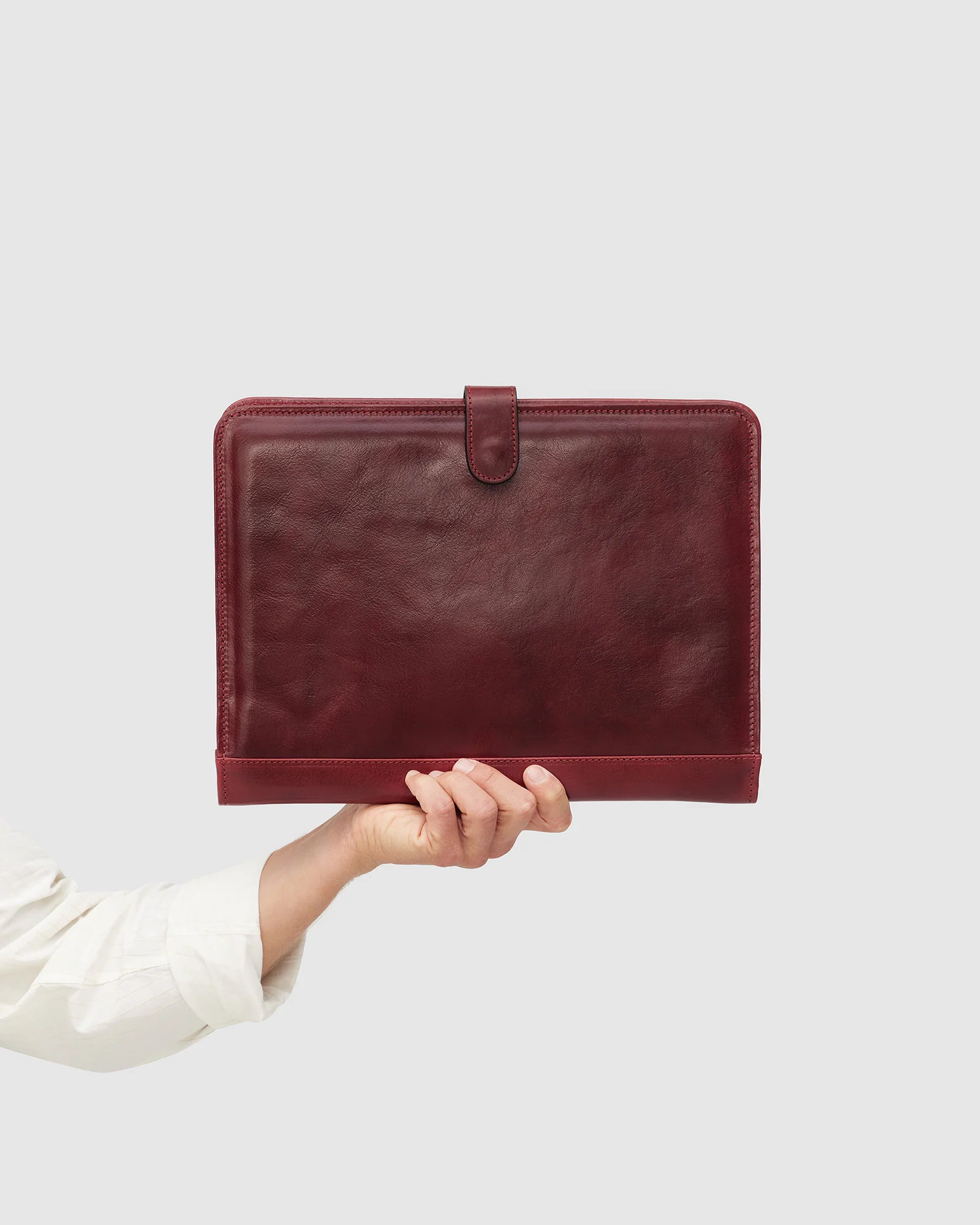 Imperial Rosso - Clip-On Leather Compendium - Image 3