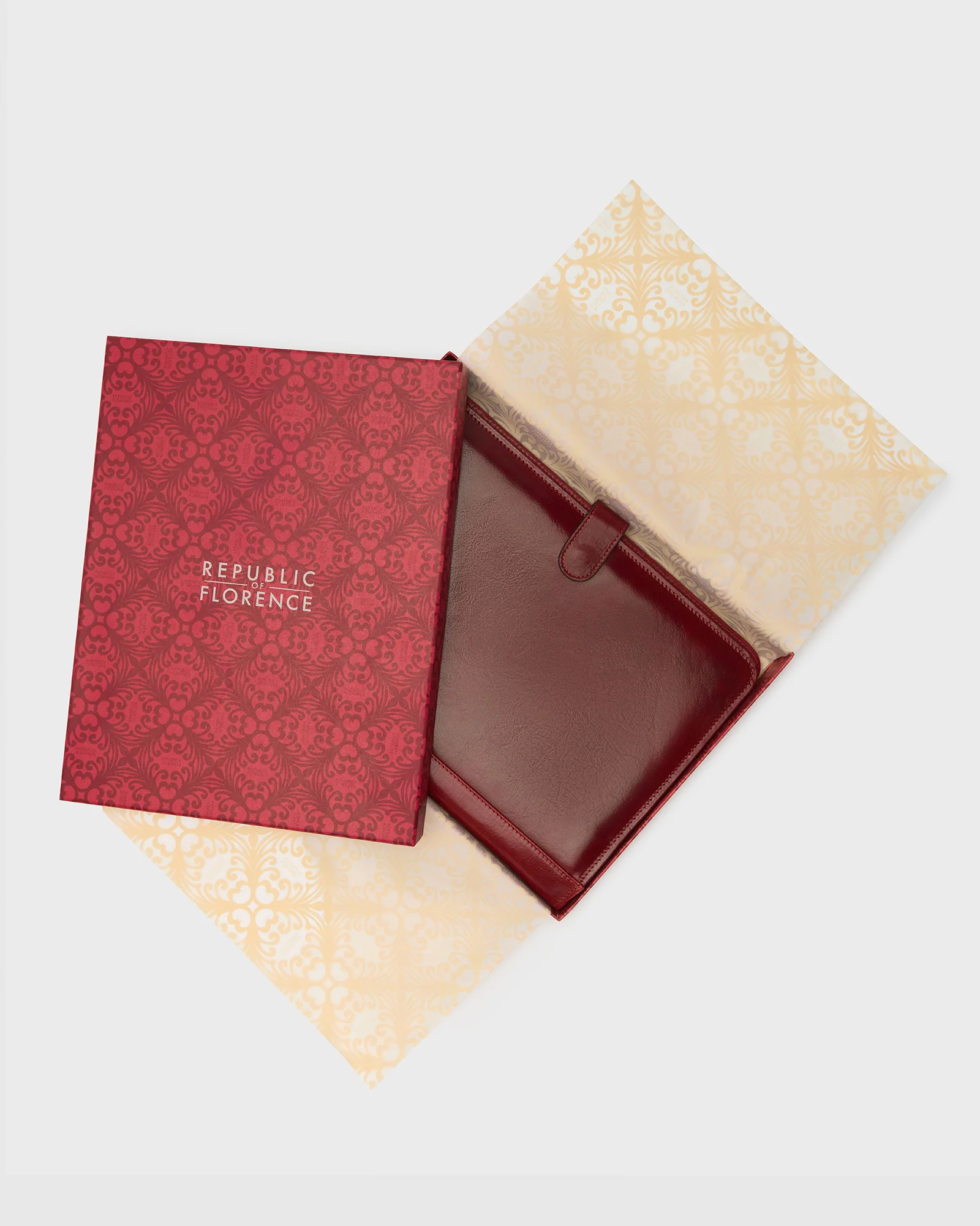 Imperial Rosso - Clip-On Leather Compendium - Image 4