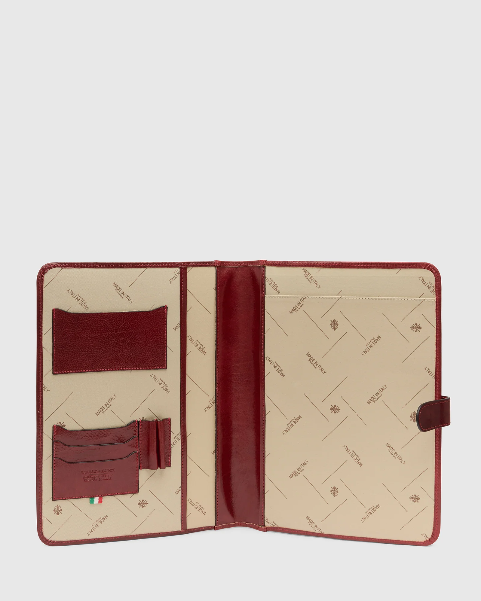 Imperial Rosso - Clip-On Leather Compendium - Image 7