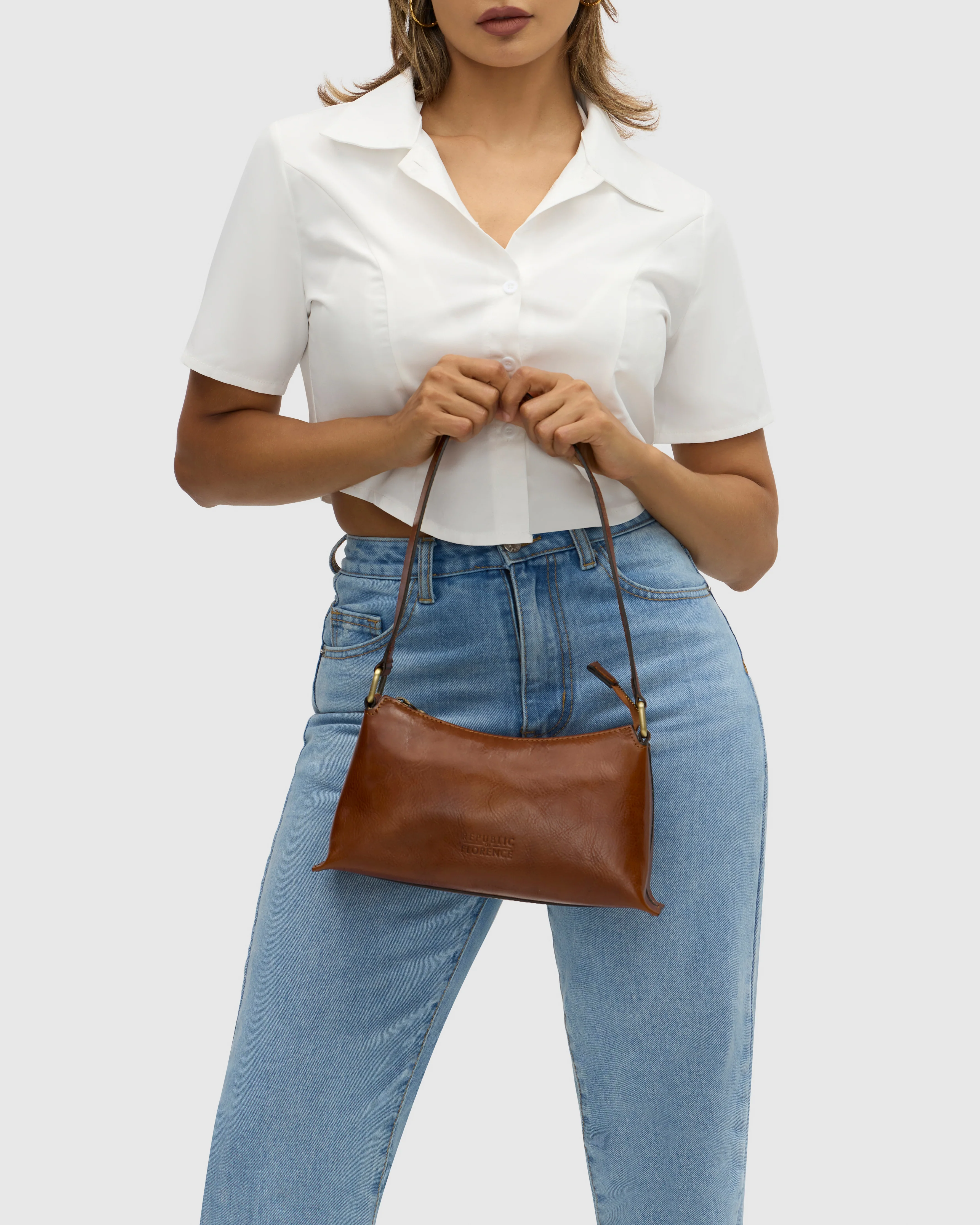 Laura Honey - Leather Shoulder Bag - Image 3