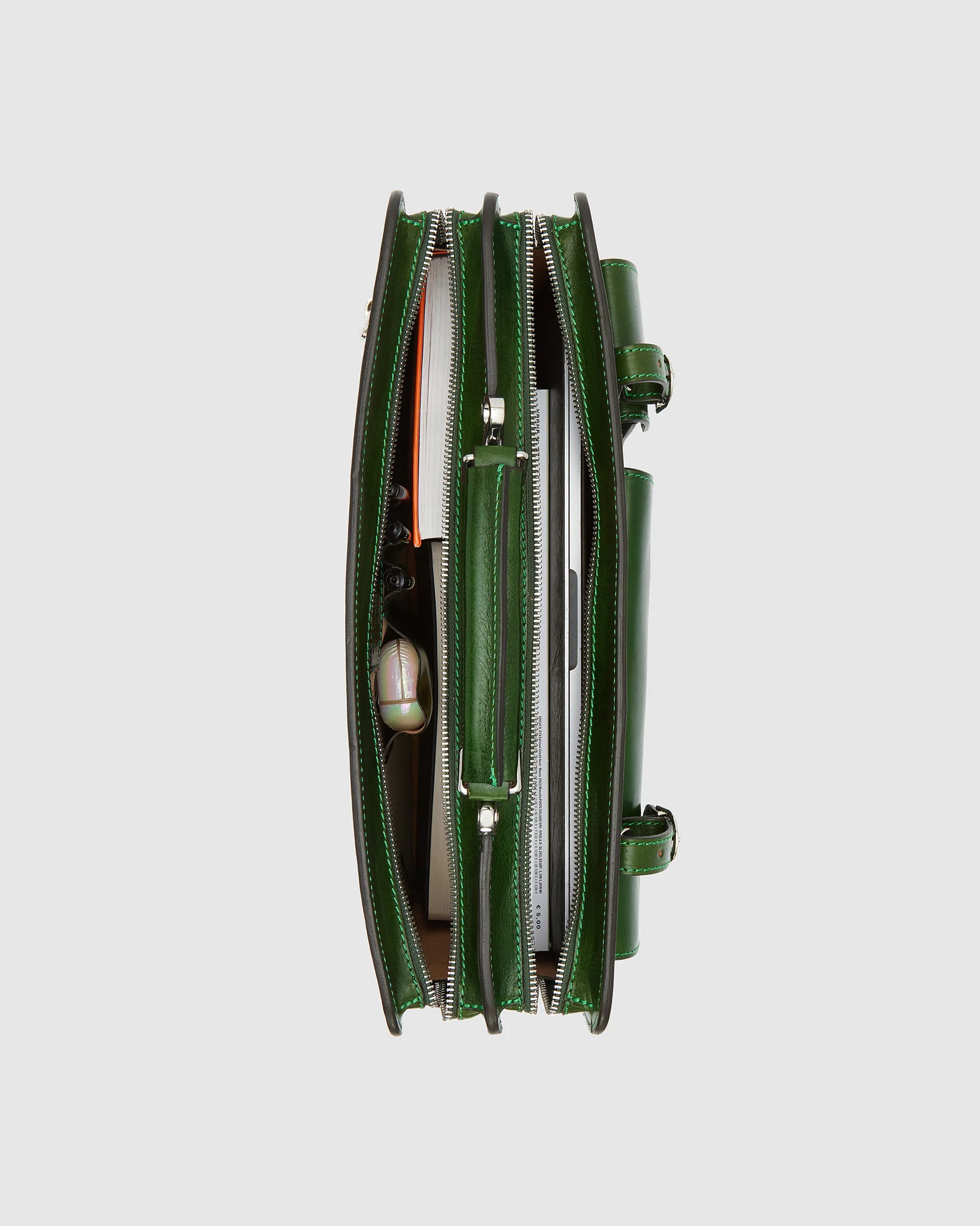 Munich Forest - 16" Double Compartment Briefcase - Image 9