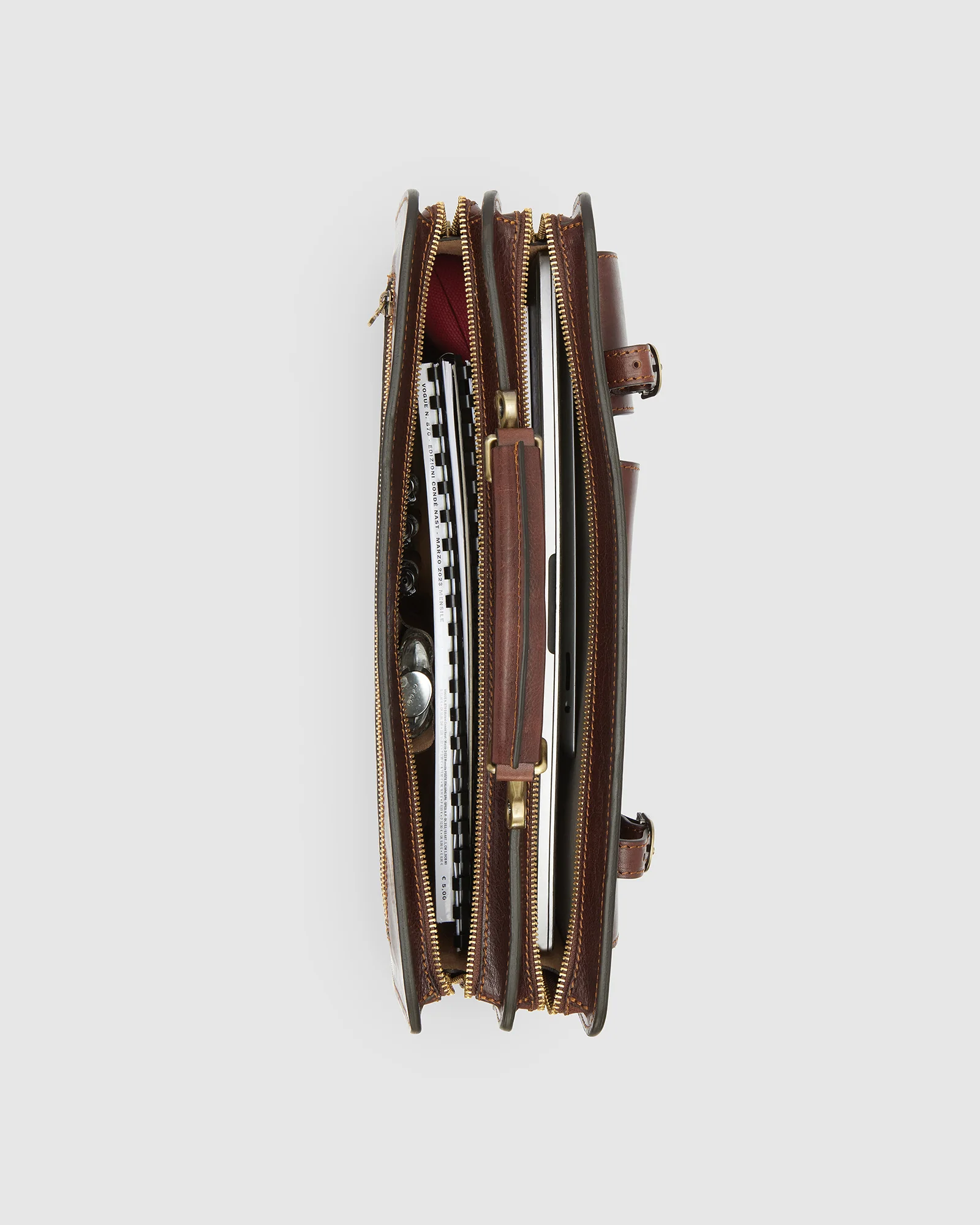 Munich Terra - 16" Double Compartment Briefcase - Image 7