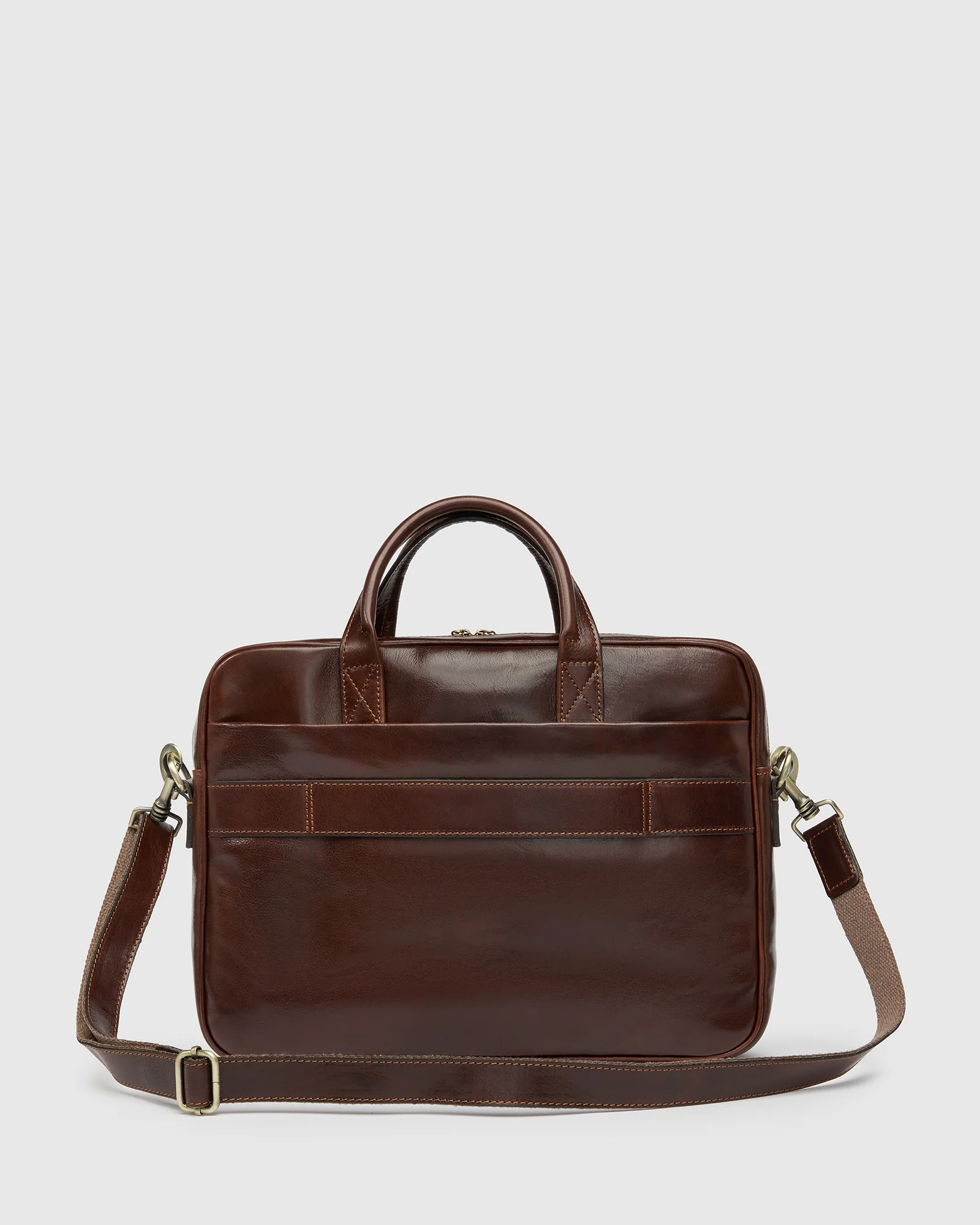 Pretoria Terra - 15" Leather Laptop Briefcase - Image 8