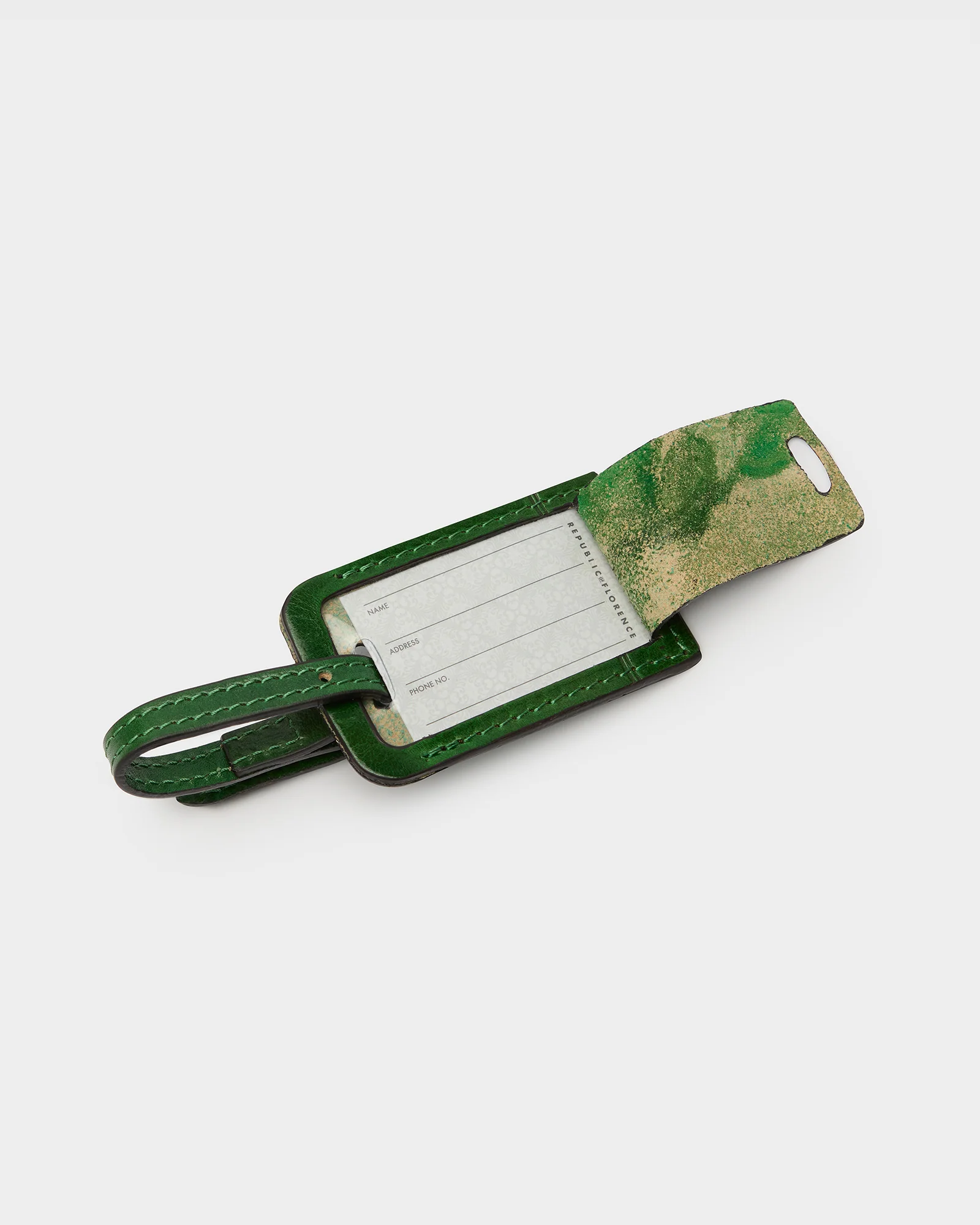 Tag Forest - Leather Travel Tag - Image 3